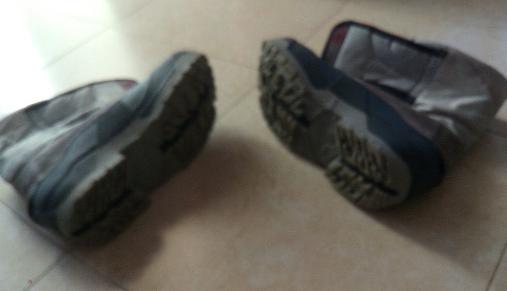 Botas para a neve