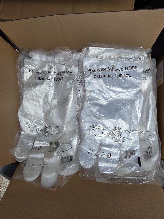 Rękawiczki jednorazowe HDPE 10.000 szt.