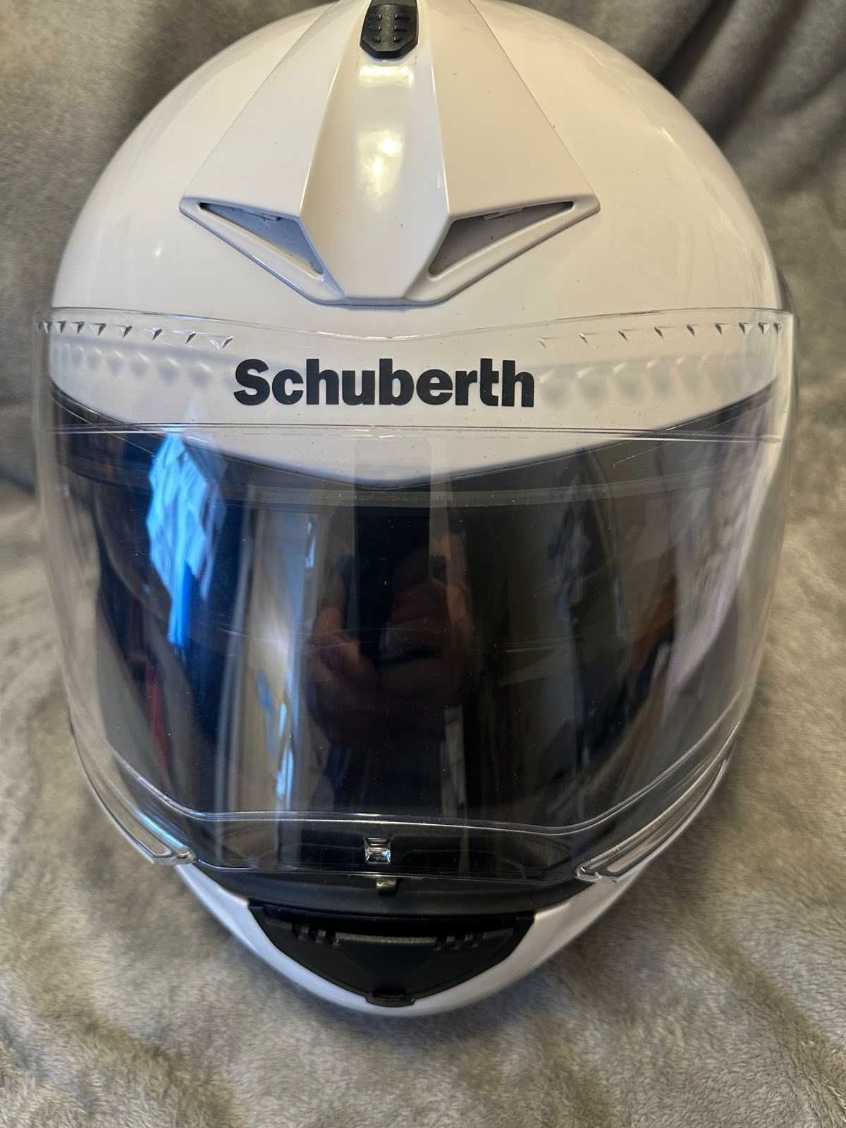 Мотошолом SCHUBERTH C3 Pro Gloss White Розмір L (60-61)