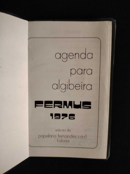 Agenda de bolso 1976