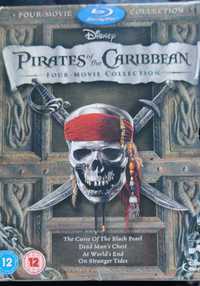 Piraci z Karaibów kolekcja 4 blu ray