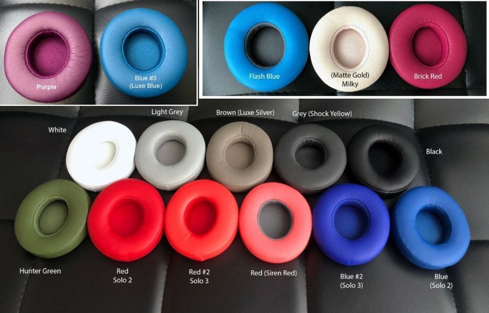 Амбушюры для наушников Beats by Dr Dre Solo 2 Solo 3 Wireless Wired