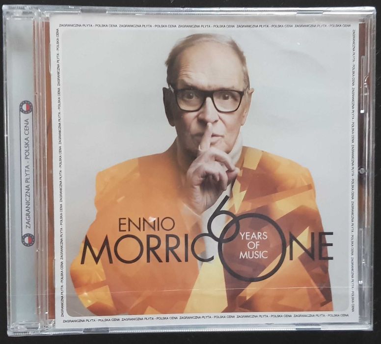 Płyty CD Ennio Morricone 60 nowa.