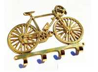 Вешалка бронза  - Ключница  Германия  велосипед 18,5см *