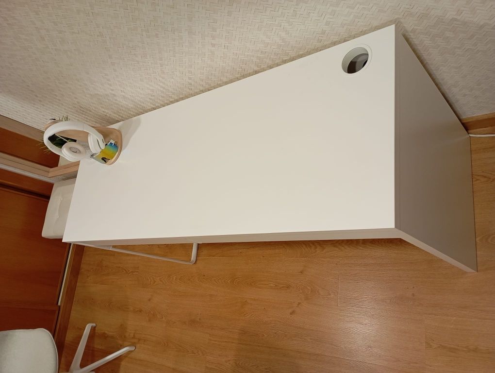 Secretária Branca MICKE IKEA