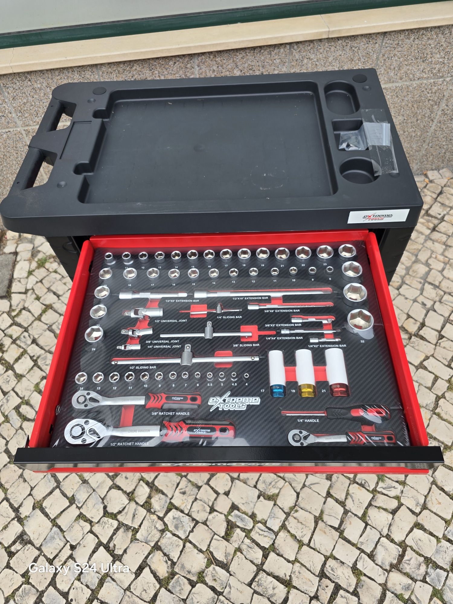 Carinho De ferramenta de 6 gavetas 4 completas Kraft müller novo