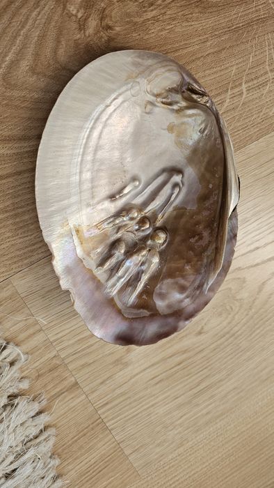 Muszle 2 sztuki z perłami