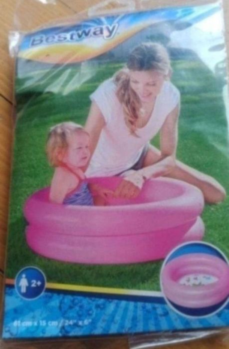 Dla dzieci mały basen basenik 61x15