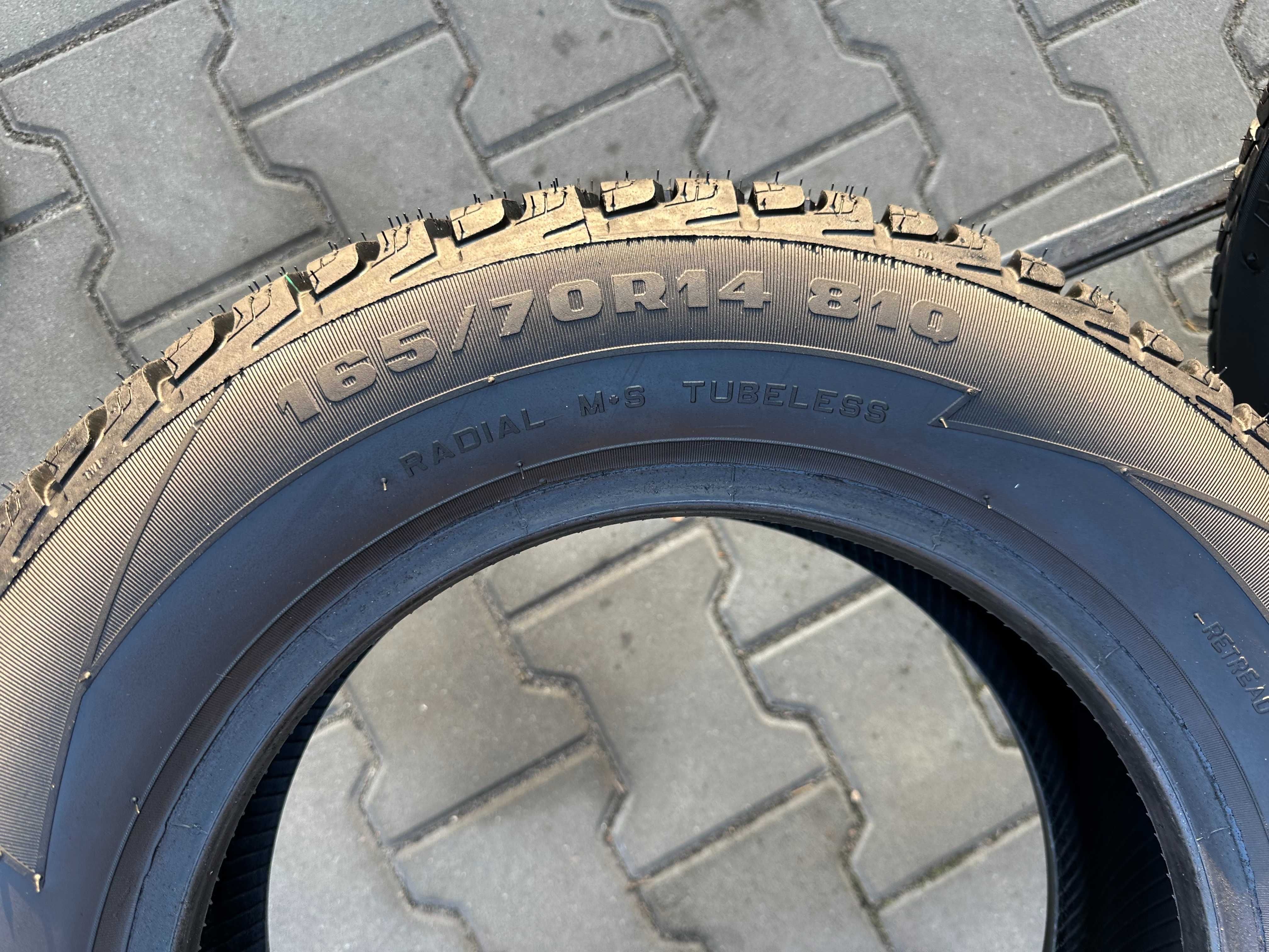 165/70r14 bieżnikowane zima zimowe dot2024