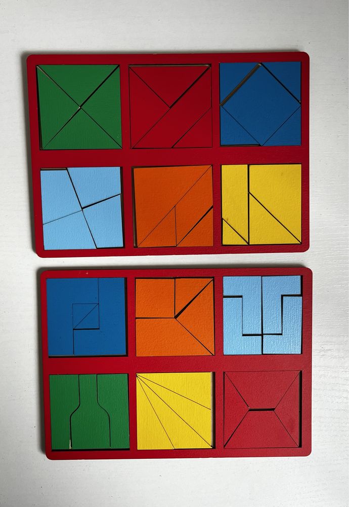 Кубіки, квадрати Нікітіна, завдання до них