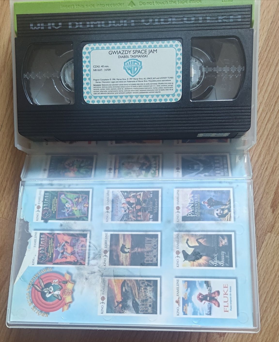 Spacer Jam Diabeł Tasmański VHS PL