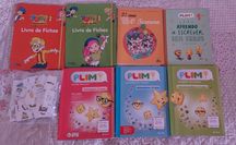 Novos livros para a escola plim e top e cartões