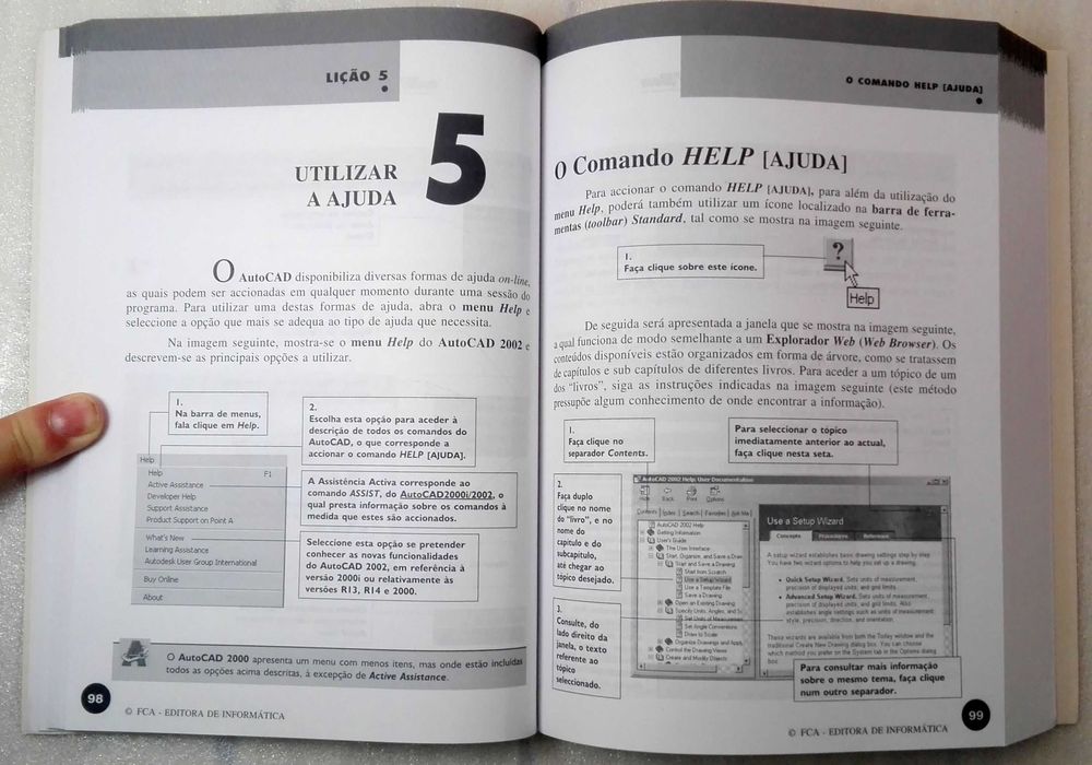Livro AutoCAD 2002 - Depressa e Bem