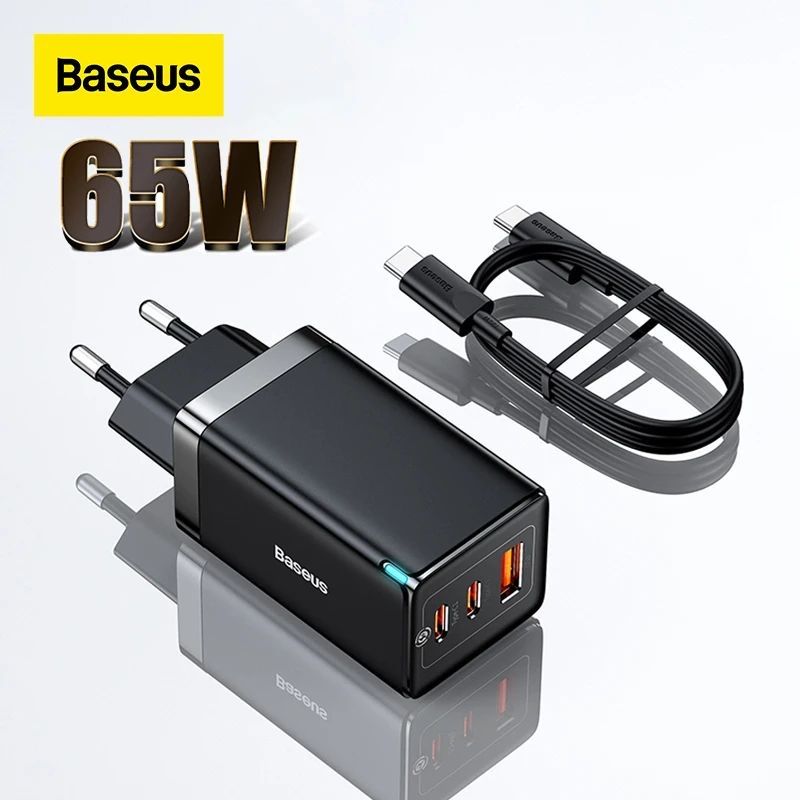 Зарядний пристрій Baseus 5 Pro 65W GaN Fast Charger