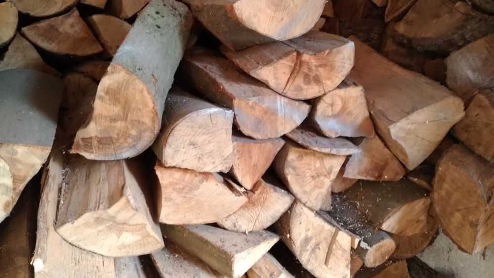 Drewno kominkowe i opałowe- sezonowane, połupane, z dowozem