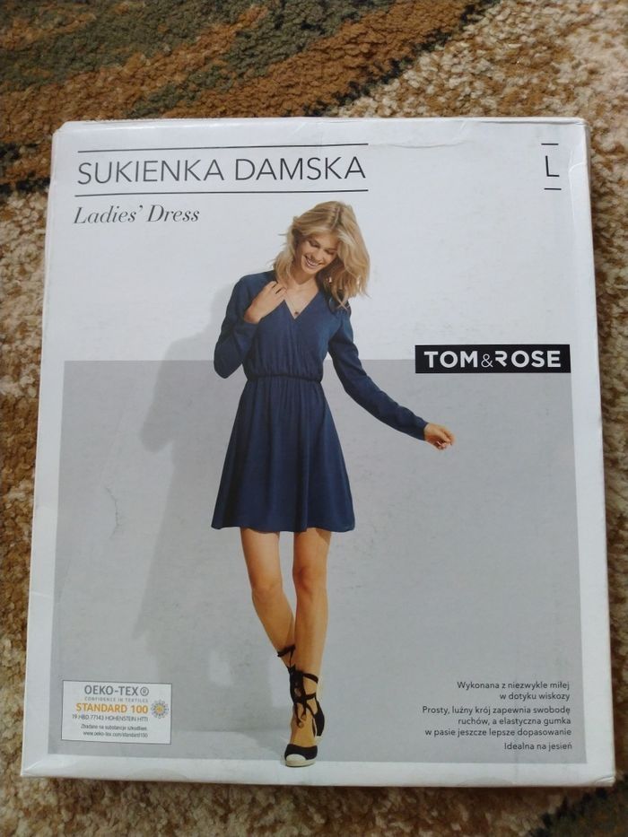 Sukienka damska L wiskoza