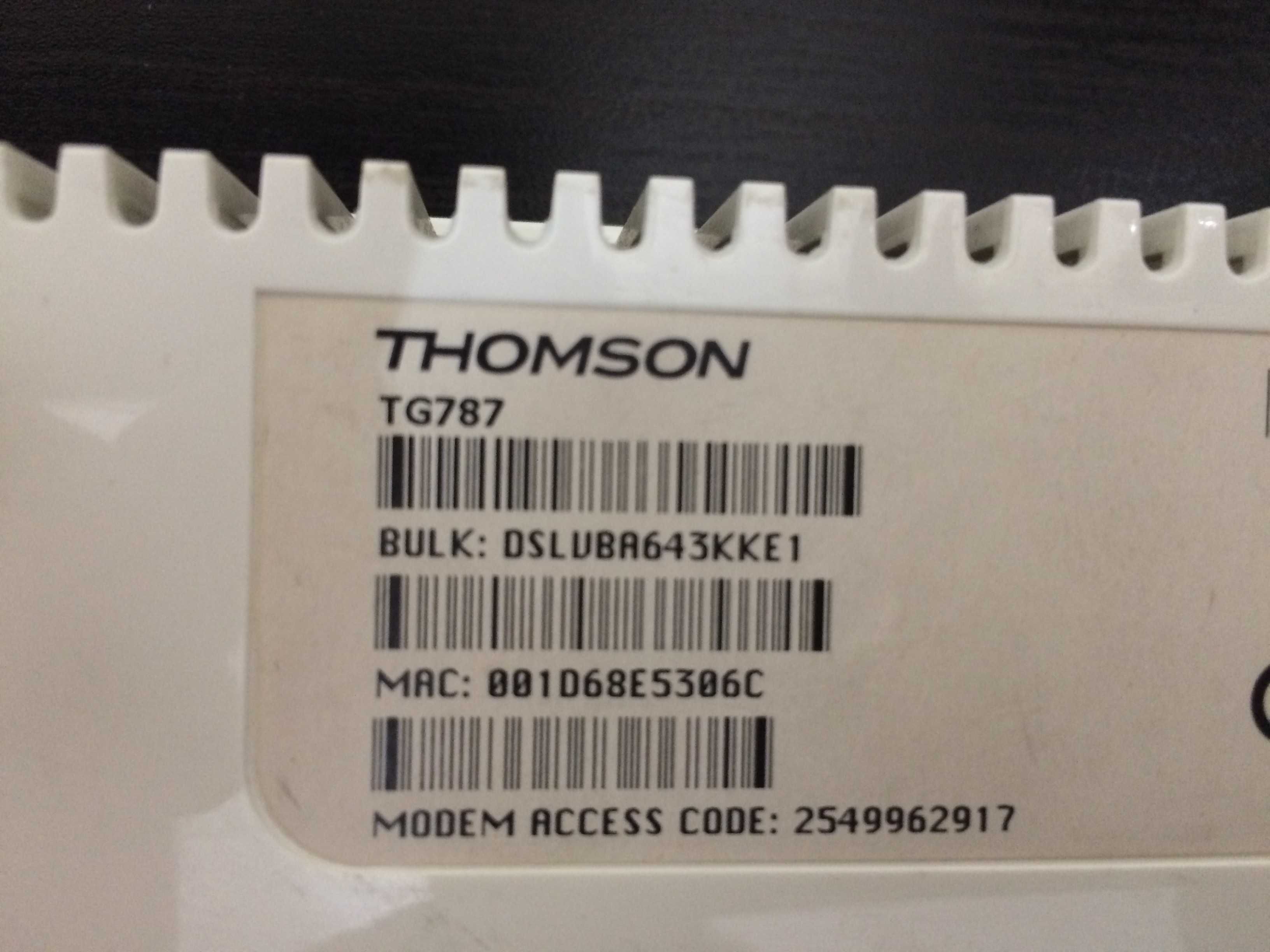 Router Thomson TG787