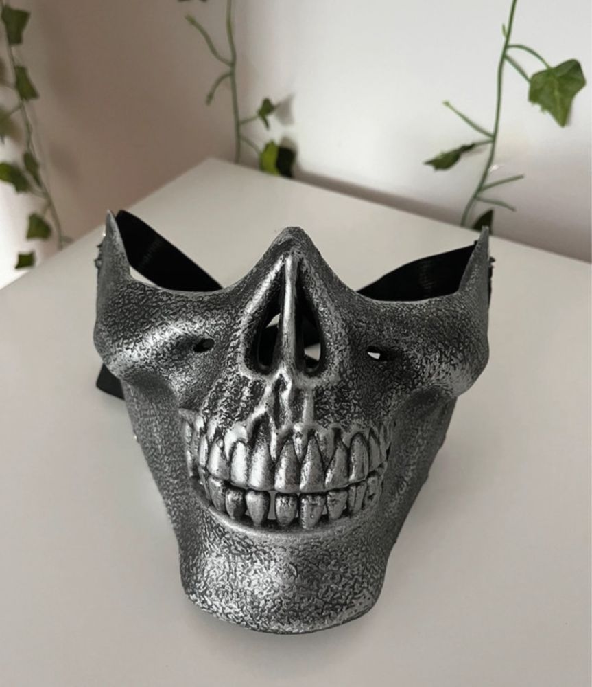 maska szkielet czaszka czacha na halloween karnawał impreze