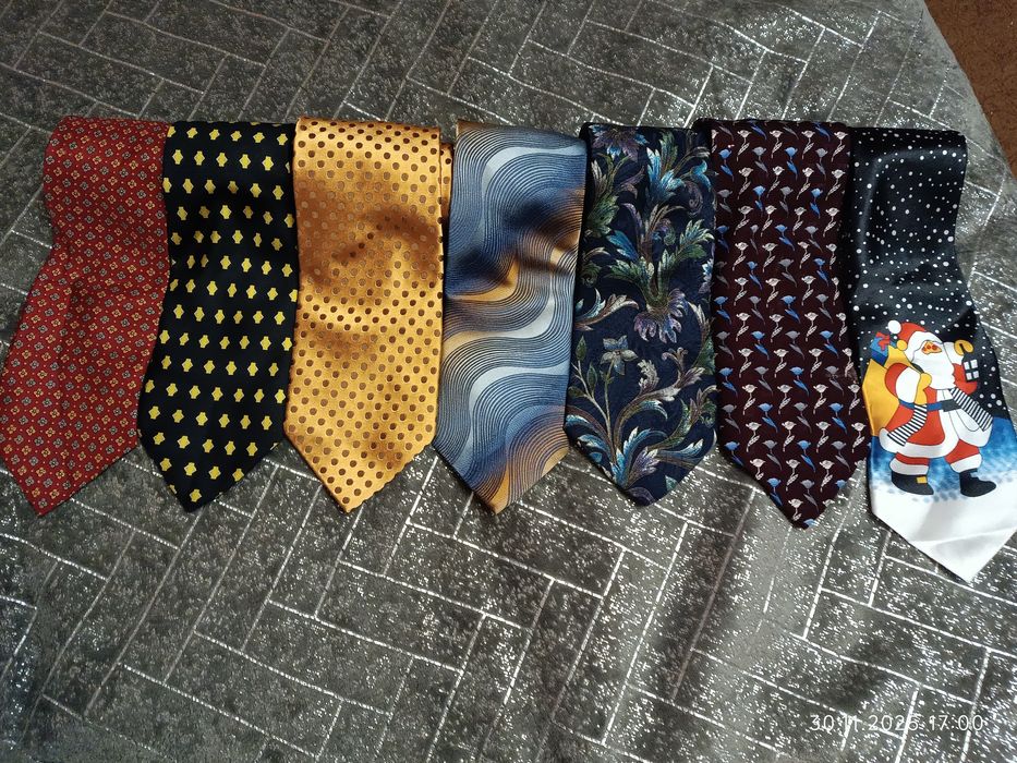 Краватки чоловічі 100% шовк
