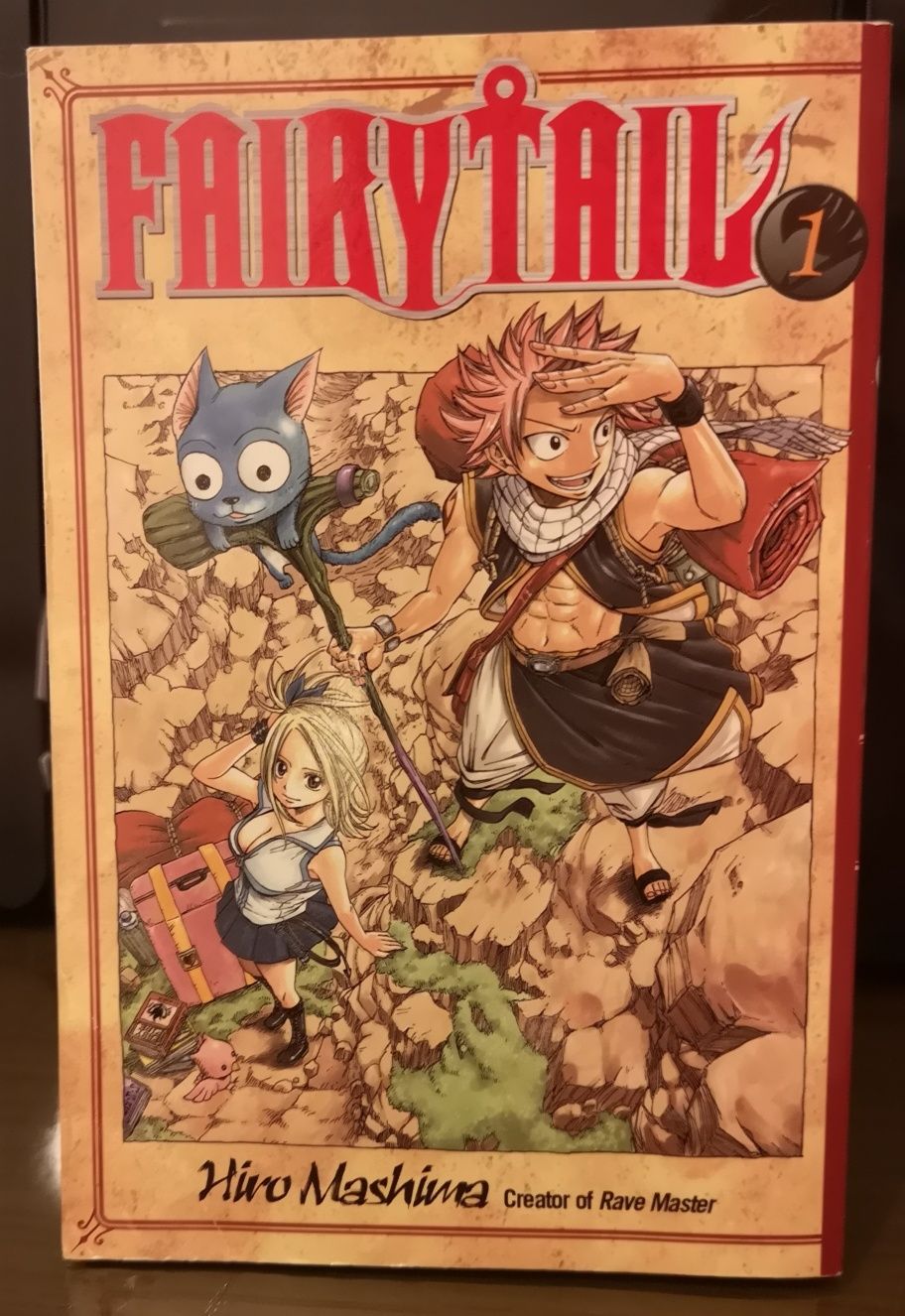 Mangá Fairy Tail - 5 volumes