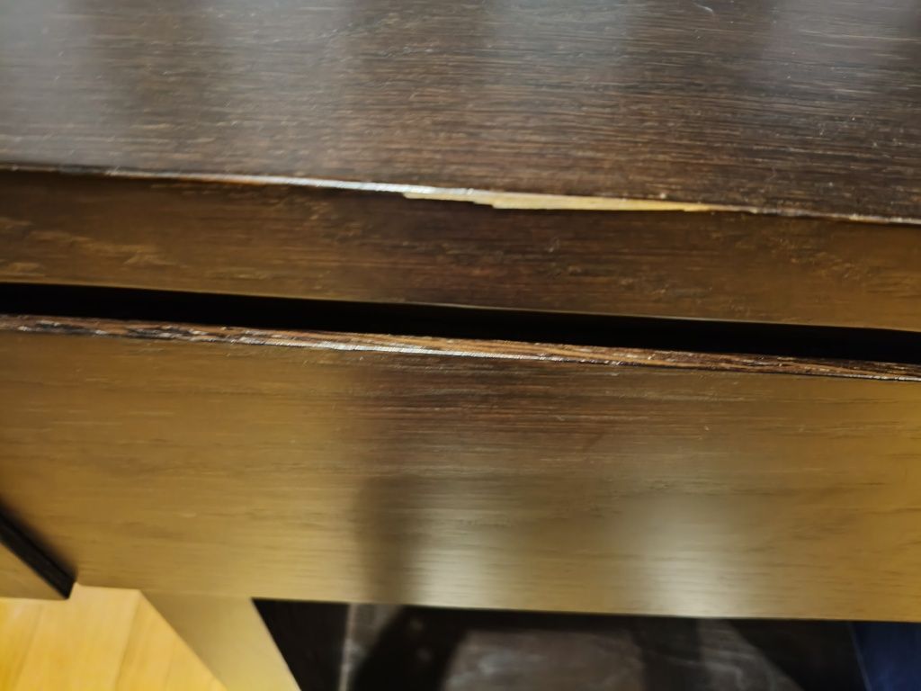 Consola com gaveta