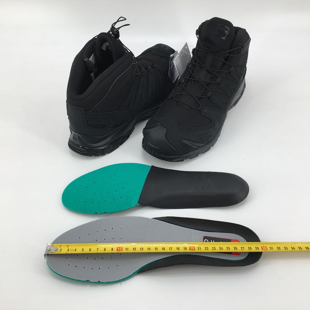 Мужские летние кожаные ботинки берцы Salomon XA FORCES MID EN 45 1/3