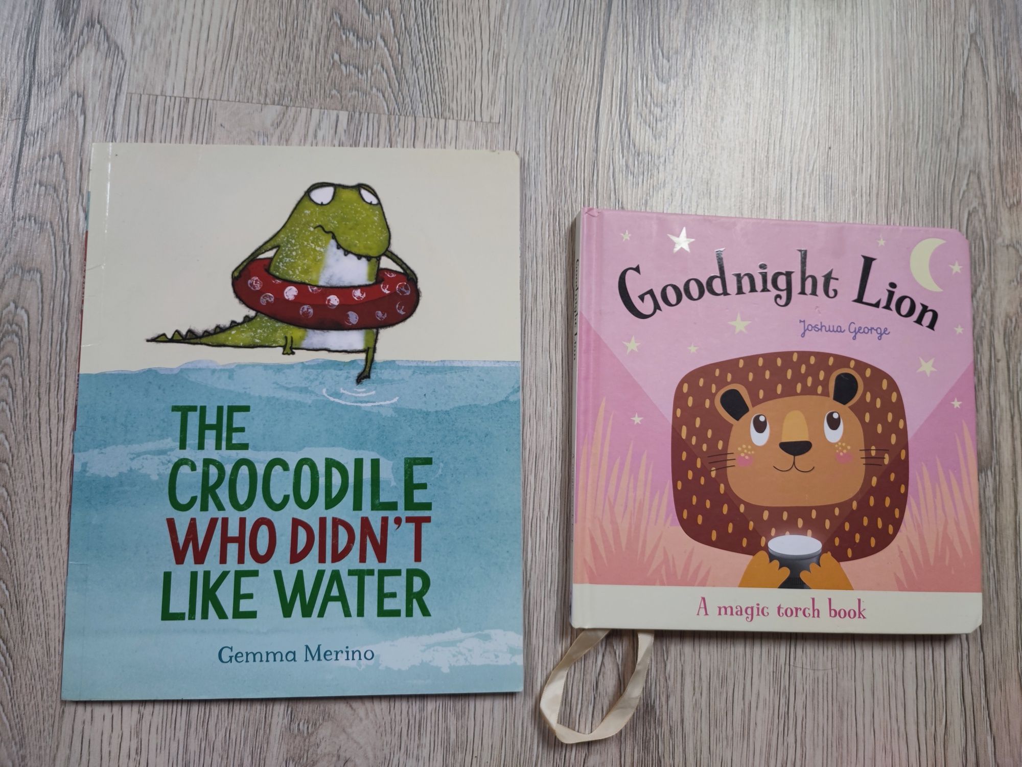 crocodile who didn't like water + goodnight linons