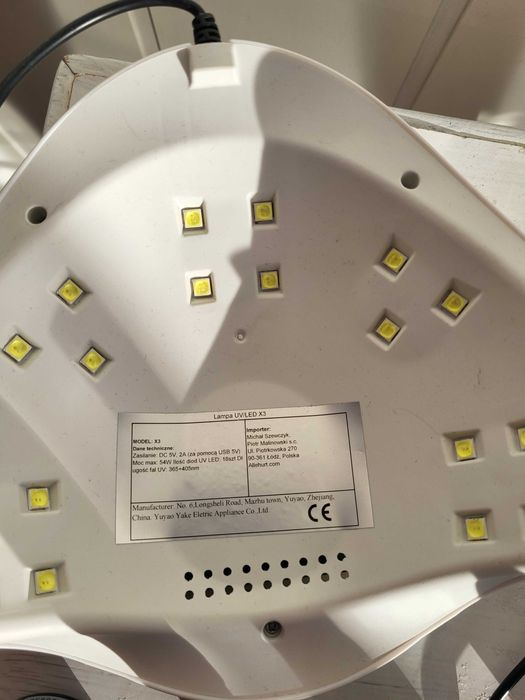 Lampa do hybrydy UV/LED 5V