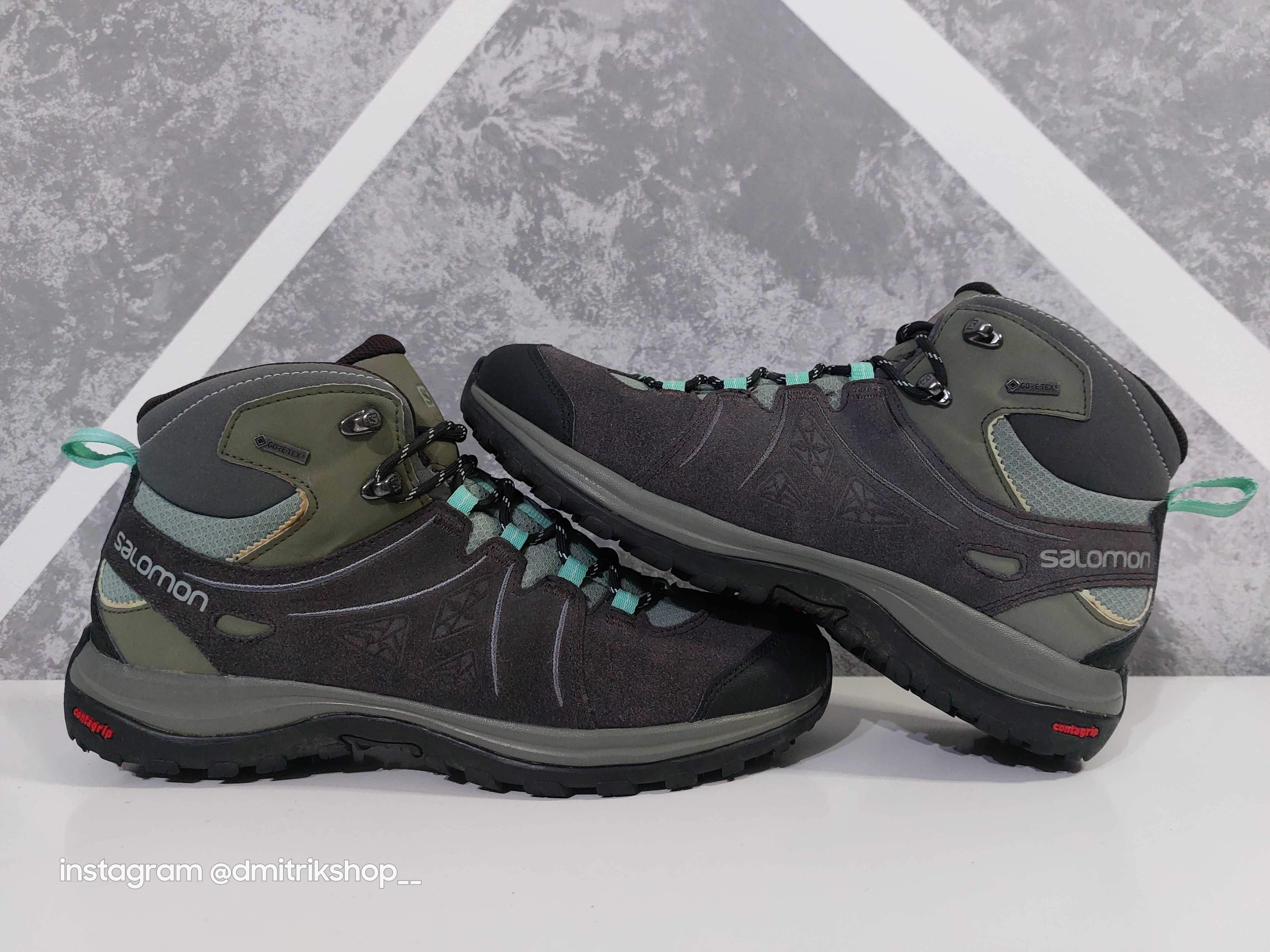 Черевики трекінгові Salomon Ellipse 2 Mid GTX p40 ботинки Salomon