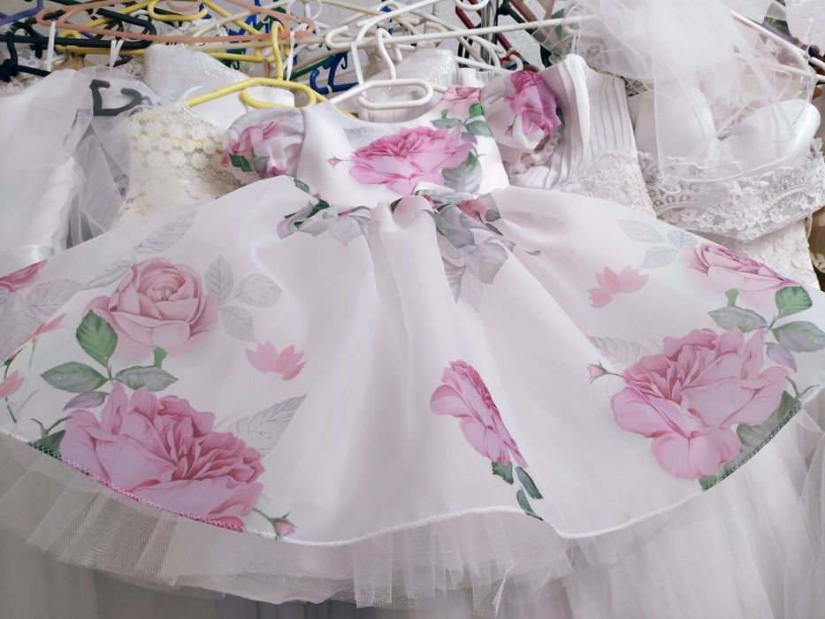 Сукня для дівчинки на рочок. Платье на годик.