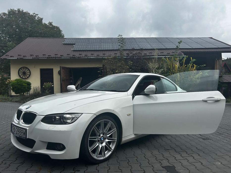 BMW Seria 3 BMW E92 320D Bezwypadkowy M-Pakiet skóra 2 Komplety Kół ANGLIK