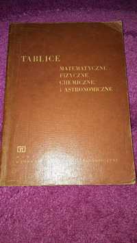 Tablice matematyczne, fizyczne, chemiczne i astronomiczne. PRL