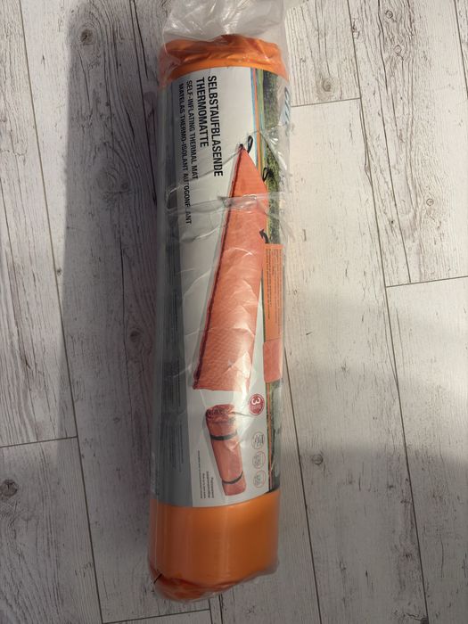 Mata samopompująca camping pod namiot termiczna