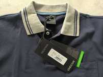 Geox Polo Piquet, rozmiar L, kolor granatowy, stan nowa,