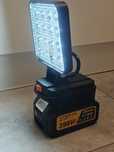 Lampa akumulatorowa Led warsztatowa z akumulatorem