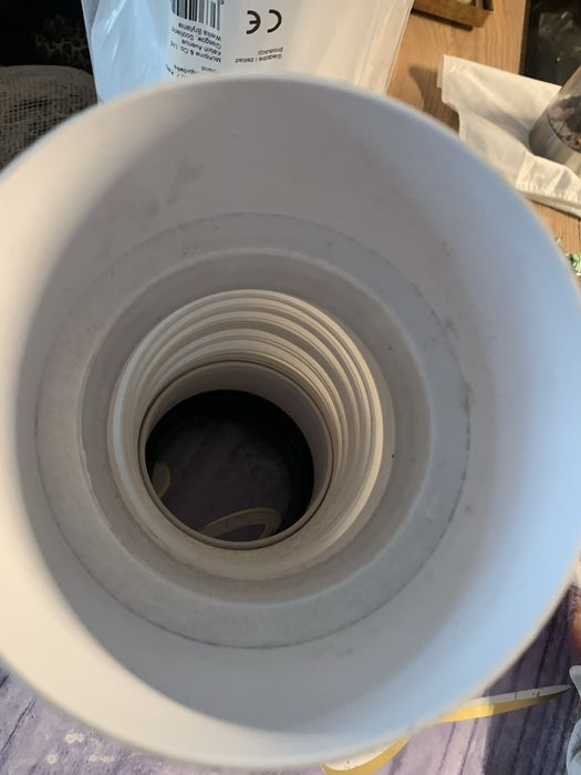 Przylacze kanalizacyjne rura z harmonijka