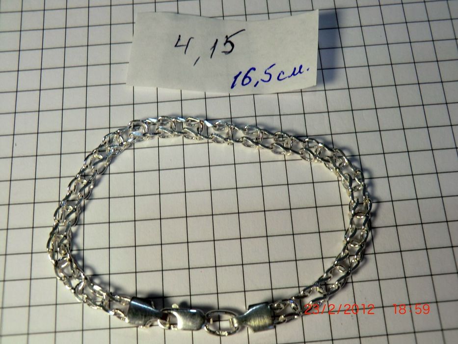 Браслет серебро 925