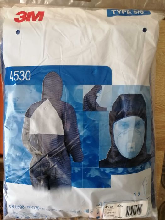 Kombinezon malarski lakierniczy, azbest, 3M różne rozmiary typy