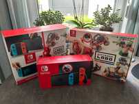 Mega zestaw: Nintendo Switch + Labo/akcesoria/kontroler Nintendo Pro