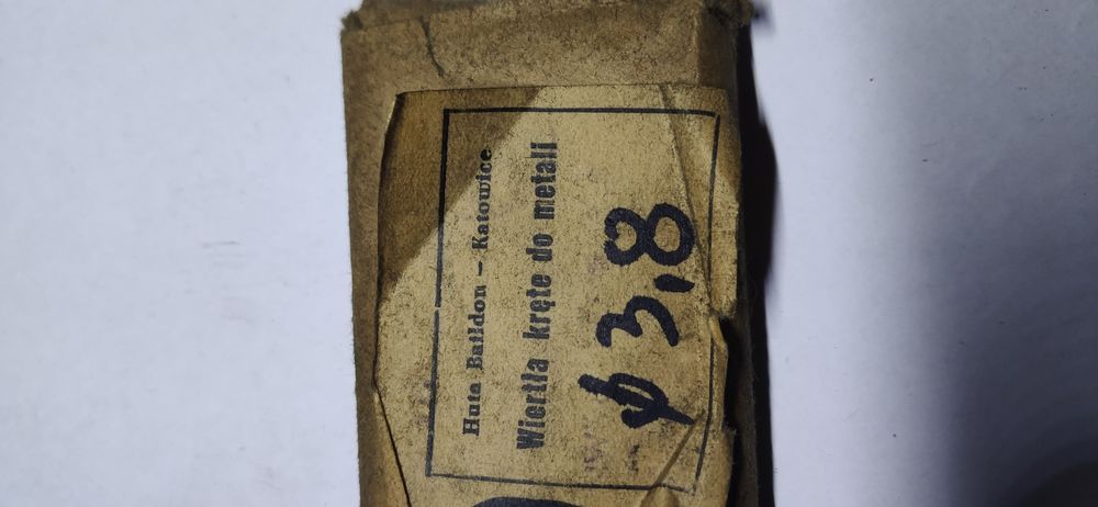 Wiertło walcowe NWKa 3,8mm