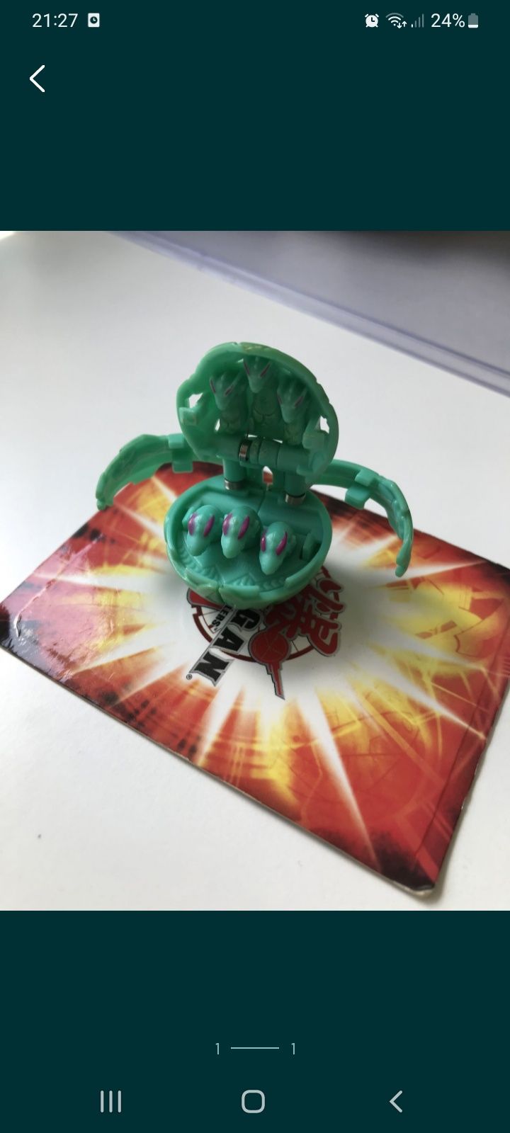 Figurka Bakugan!!!