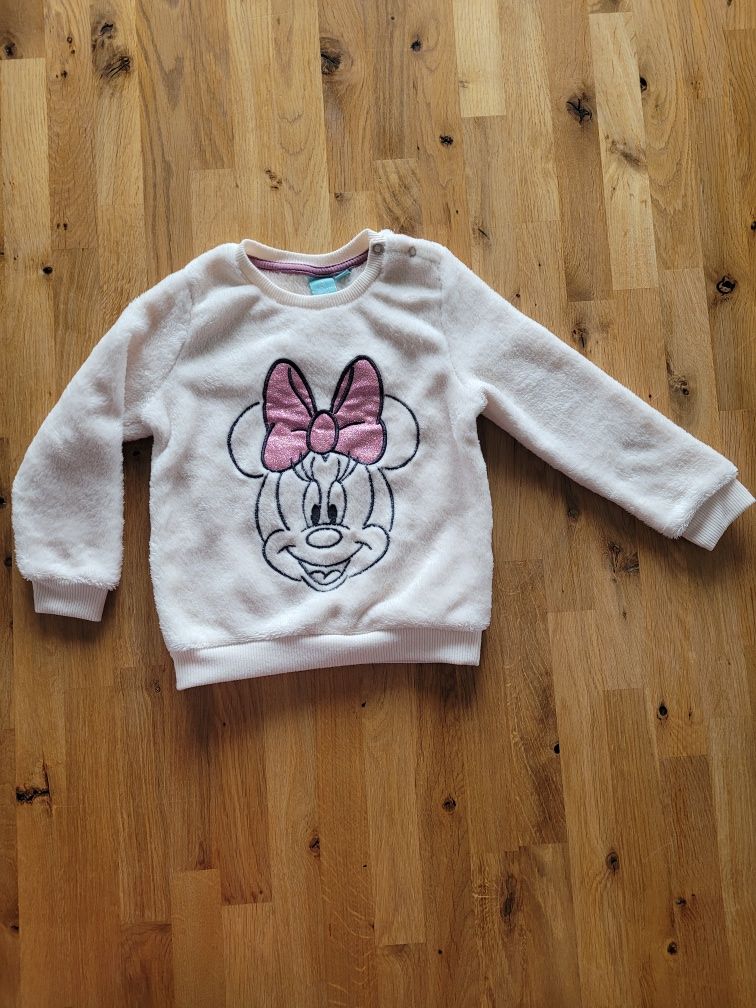 Zestaw komplet 2w1 dres bluza z długim rękawem spodnie rozmiar 86/92