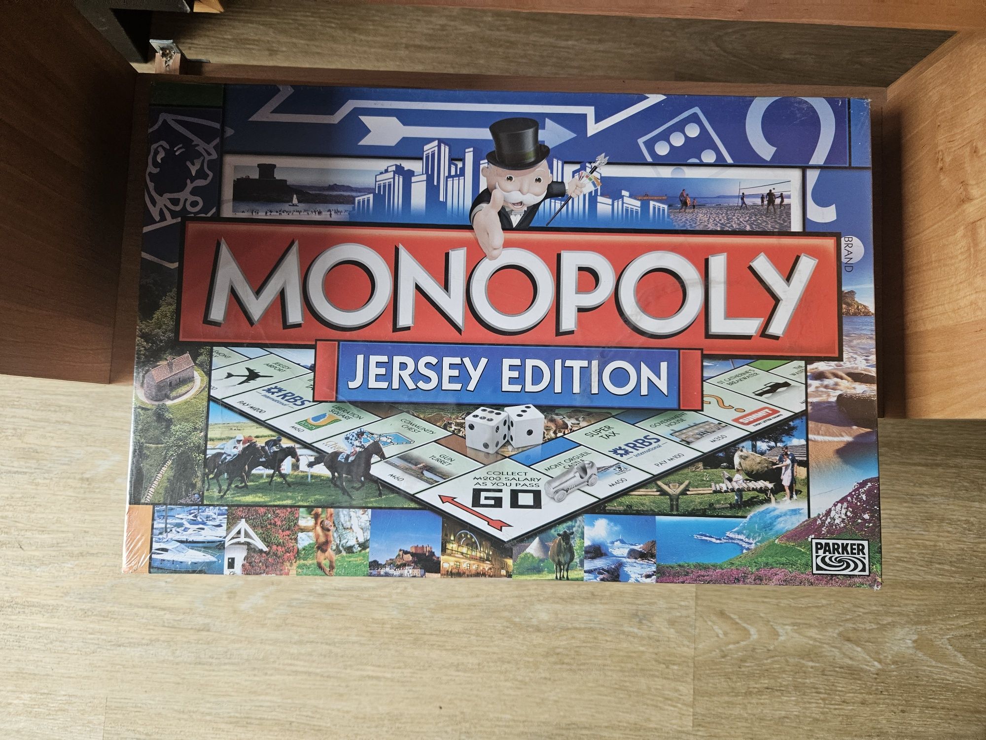 Nowa, Zafoliowana Gra Monopoly - Jersey Edition (Unikat!)