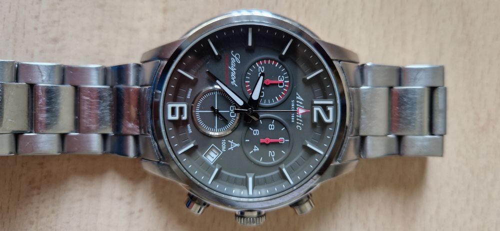 Zegarek męski Atlantic Seasport Szafir