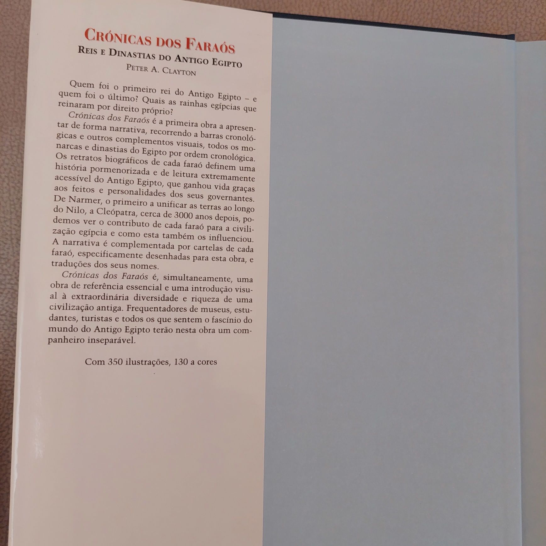 Livro Crónicas dos Faraós