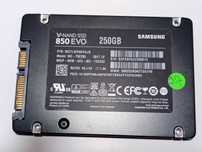 250Gb Samsung 850 Evo SSD. SATA III SSD 2.5"