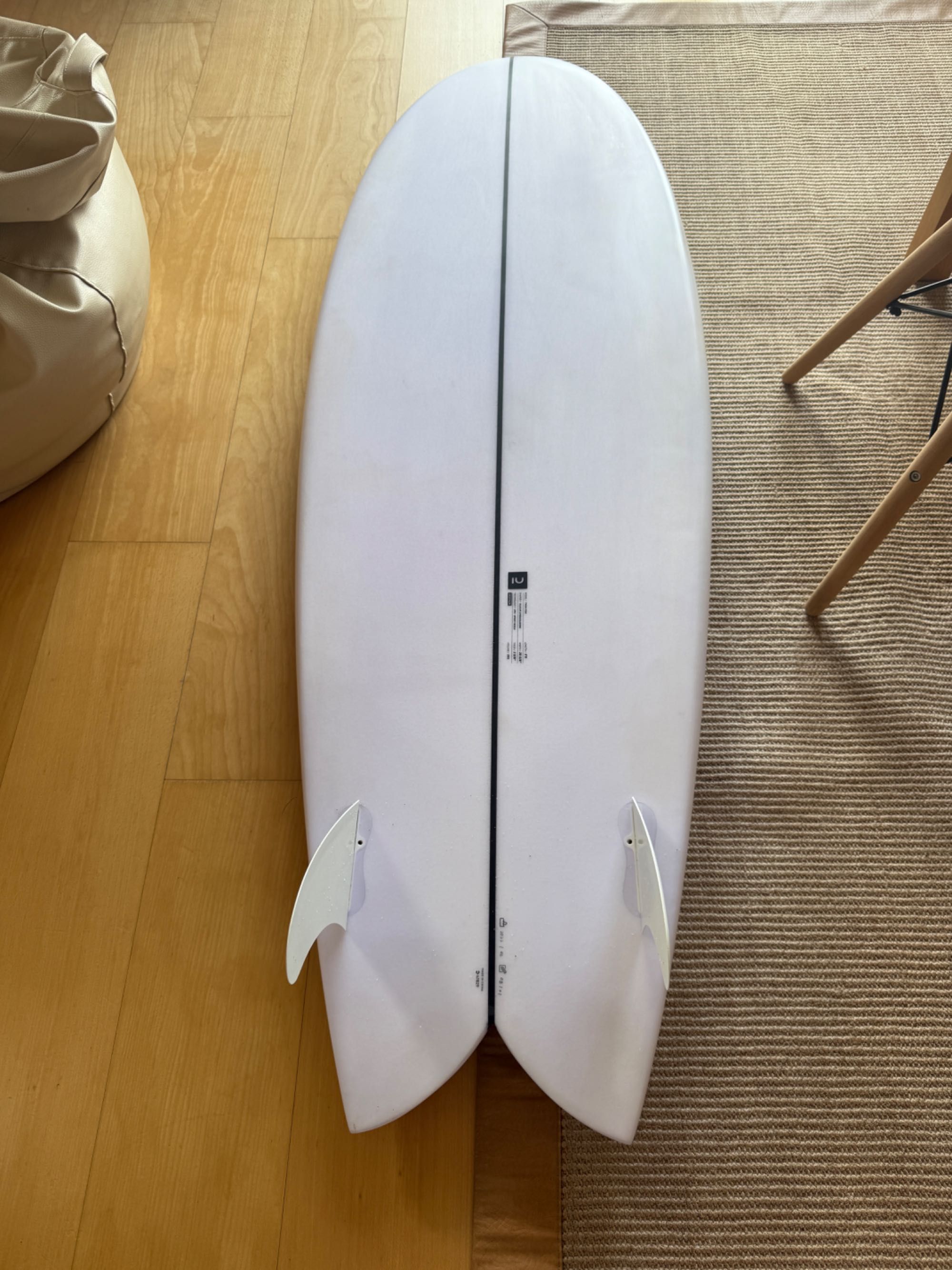 Prancha de Surf Twin Fish - 5'8" - 35 L
