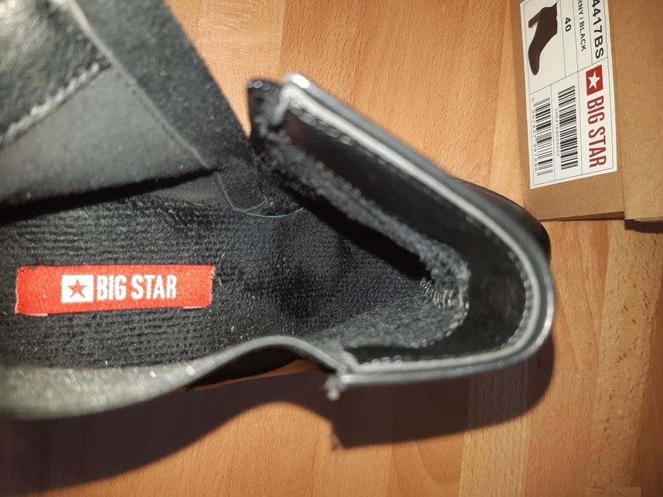 Botki 40 Big Star jak nowe