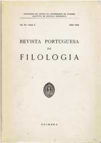 7941 - Revista Portuguesa de Filologia - Vol XII Tomo I e II