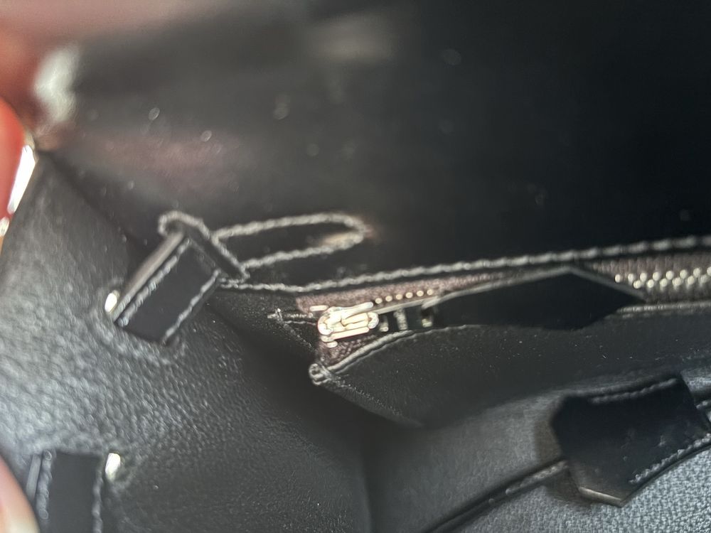 Сумка Hermes Kelly 25 box noir